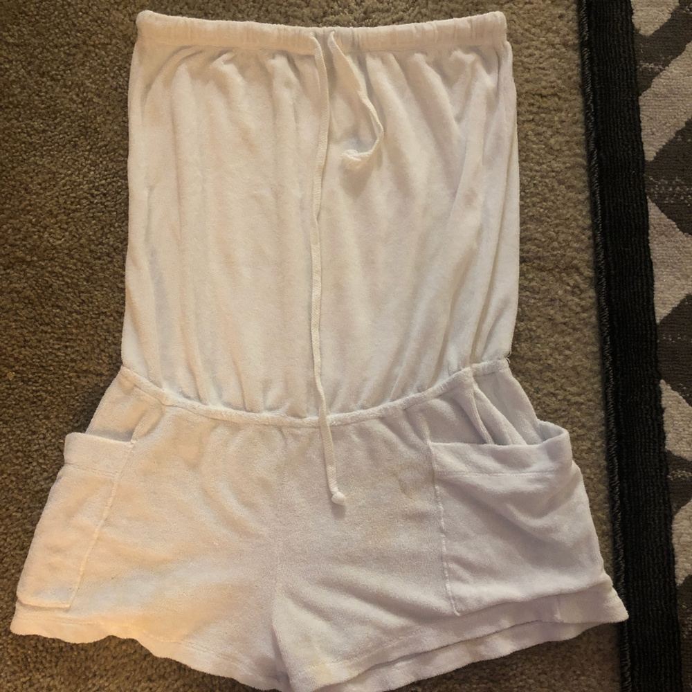 Splendid terry cloth swim cover.